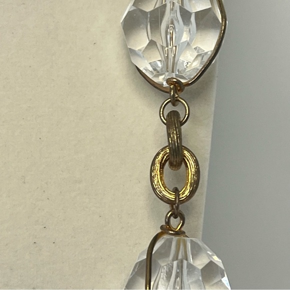 Vintage Kenneth Lane Bronze Tone and Lucite Statement Necklace - Picture 7 of 11